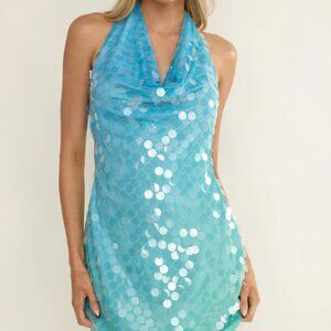 Sequin Ombre Dress